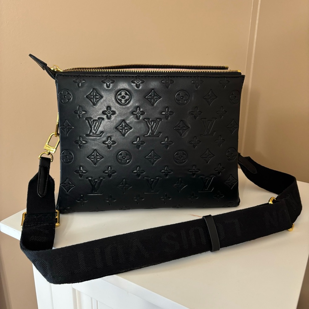 Black LV Crossbody Bag